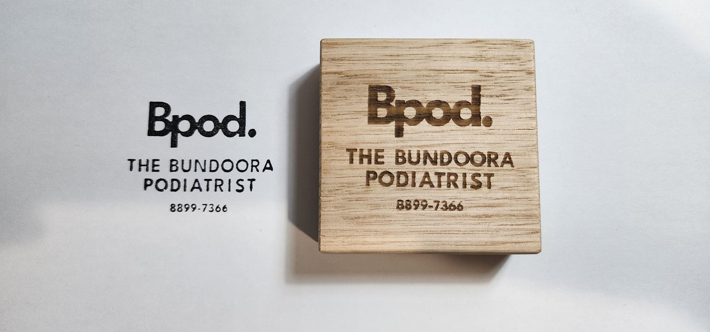 CUSTOM OAK STAMPS